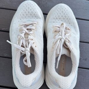 Hoka Women's Cream Sneakers